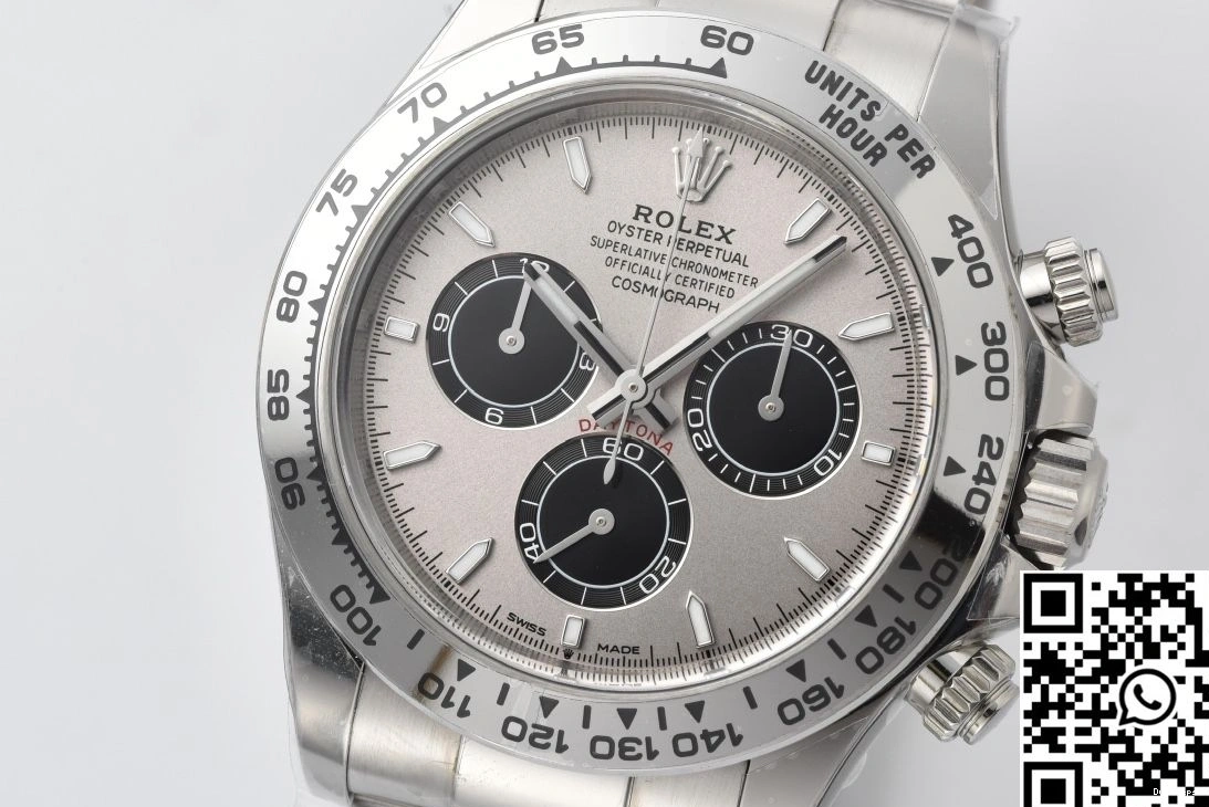Daytona Cosmograph Bezel Clean Grey Factory Rolex M126509 0406